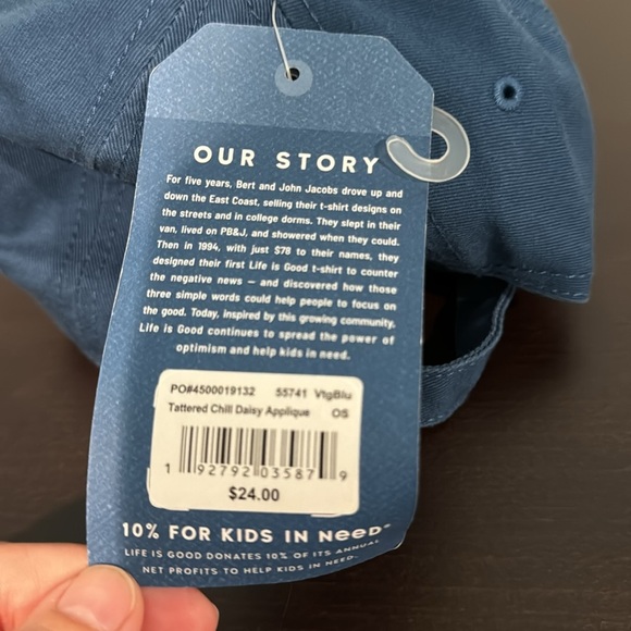 Life Is Good Tattered Chill Daisy Hat - Picture 3 of 4